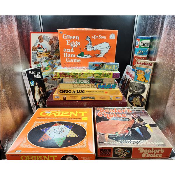 Vintage Board Game Lot
