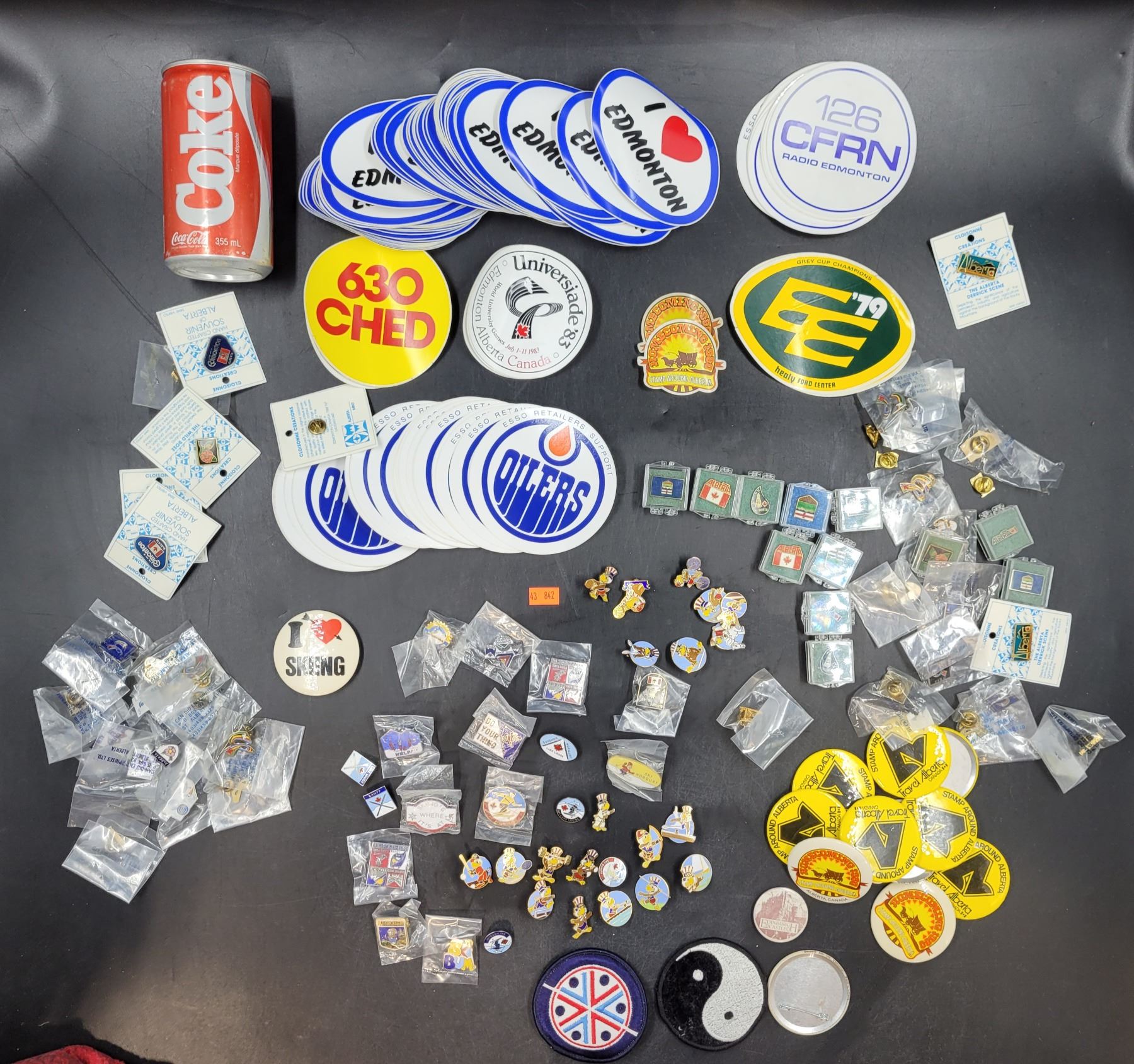 Sticker Pin Sign Sign In Sticker & Pin Lot