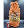 Vintage Flintstones Rope Bag w/ Sleeping Bag
