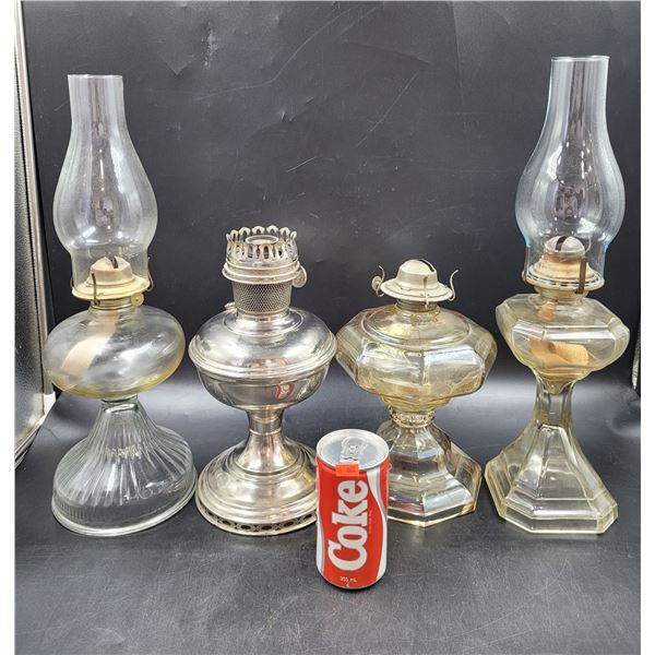 Glass Oil Lamps