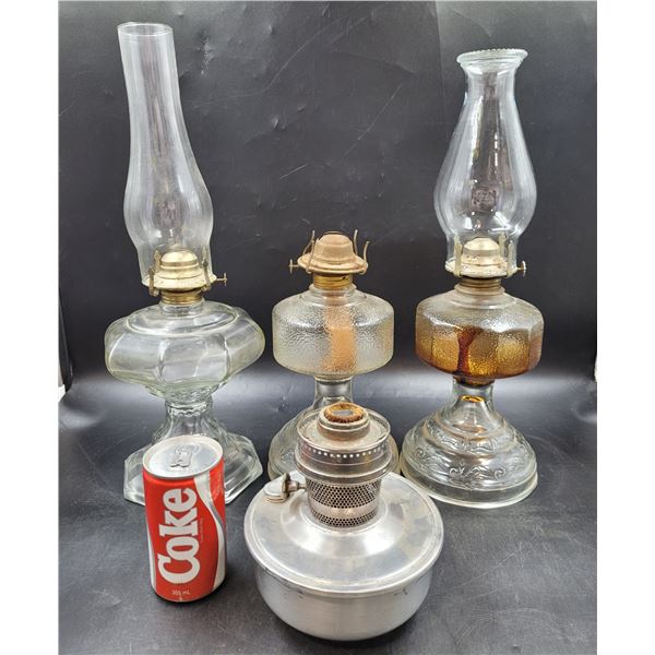 Glass Oil Lamps