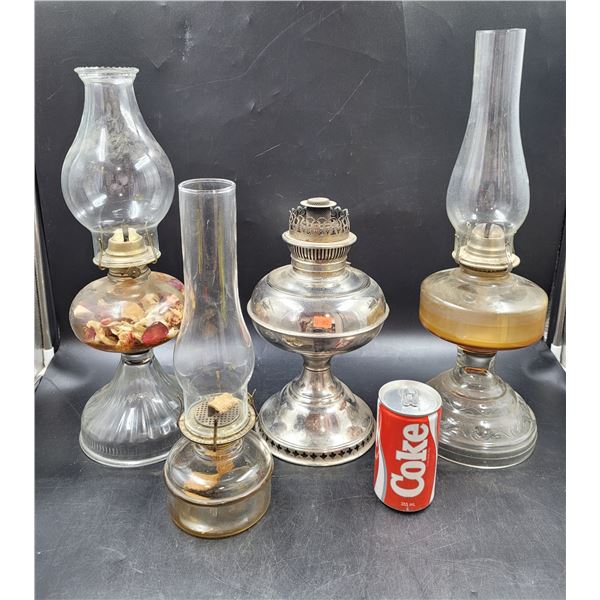 Glass Oil Lamps