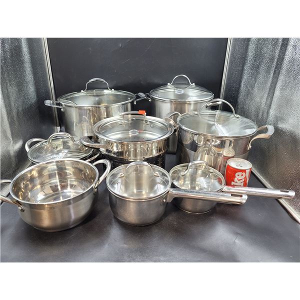 Stainless Steel Pans & Pots