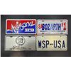 Image 1 : Vintage Advertising License Plates