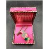 Image 2 : Betsey Johnson Colorful Crystal Parrot Necklace