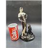 Art Deco Roaring 20's Lady with Panther Figure