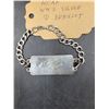 Image 2 : RCAF WW2 Silver ID Bracelet