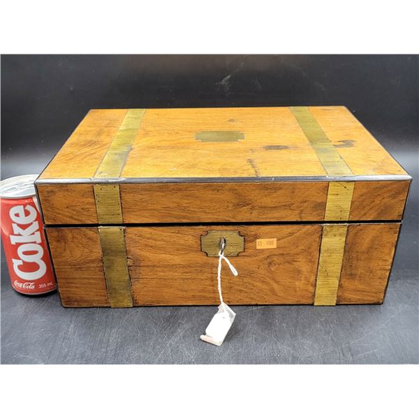 Vintage Walnut Storage Chest