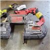 Image 2 : MILWAUKEE CORDLESS BANDSAW WITH RYOBI GRINDER