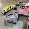 Image 3 : MILWAUKEE CORDLESS BANDSAW WITH RYOBI GRINDER