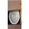 Image 2 : NEW CONTRAC CAYLA ELONGATED 16-1/2" HIGH TOILET, BASE ONLY NO TANK