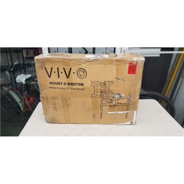 WHITE ELECTRIC TV WALL MOUNT