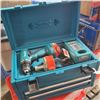 Image 2 : MAKITA CORDLESS DRILL SET IN TOOLBOX WITH BITS