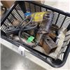 Image 2 : VINTAGE BLACK AND DECKER SAW, DRILL AND TRAILER HITCH ETC