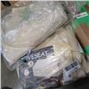 Image 2 : TWO PATIO LOVESEAT/LOUNGER COVERS AND BBQ GRILL COVER