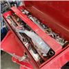 Image 2 : MASTERCRAFT TOOLBOX WITH ASSORTED HAND TOOLS AND SOCKETS