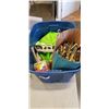 Image 1 : TOTE AND TOOL BAG WITH ASSORTED HAND TOOLS