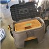 Image 2 : TOOL CADDY WITH BUILT IN EXTENSION CORD REEL