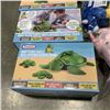 Image 3 : UNICORN WITH BABIES, DINOSAURS AND TURTLE PLUSH ANIMALS