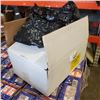 Image 1 : CASE OF35X50 BLACK GARBAGE BAGS