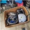 Image 2 : LOT OF TODDLER SLIDE, STROLLER AND 4 HELMETS