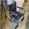 Image 1 : INVACARE FOLDING WHEELCHAIR