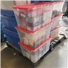 Image 1 : 3 TOTES OF VARIIOUS LIGHT BULBS