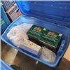 Image 5 : 3 LARGE TOTES AND BOX OF CHRISTMAS DECOR