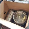 Image 1 : BOX OF ELECTRIC SOUP POT AND INSERTS