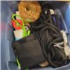 Image 3 : TOTE OF VARIOUS ROPE ETC