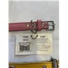 Image 2 : 3 NEW GENUINE LEATHER DOG COLLARS
