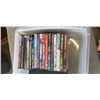 Image 2 : TOTE OF DVD PLAYER AND DVDS
