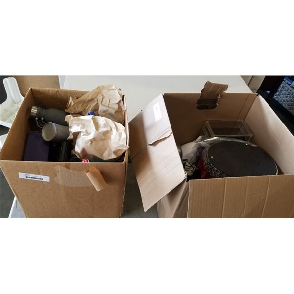 2 BOXES OF ESTATE GOODS