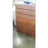 Image 2 : SINGLE SIZE TEAK HEADBOARD, RAILS SLATS AND FOOTBOARD INCLUDED - DOES NOT ASSEMBLE