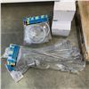 Image 1 : ASSORTED TOWEL BARS, RINGS AND SHOWER ROD BRAKETS