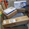 Image 1 : ASSORTED VIVO MOUNTS, SHELVES AND CABLE MANAGEMENT