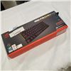 Image 1 : ASUS ROG NX FALCHION WIRELESS BACKLIT MECHANICAL NX RED GAMING KEYBOARD - TESTED WORKING, RETAIL $19