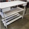 Image 2 : WHITE GARDEN TABLE