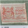 Image 3 : ANTIQUE ENGLISH POINT BLANKET