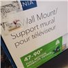 Image 2 : NEW INSIGNIA 47"-90" FULL MOTION TV MOUNT, RETAIL $199
