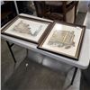 Image 1 : 2 ANTIQUE VANCOUVER PRINTS, DOWNTOWN VANCOUVER, HASTINGS AND BIRKS BUILDING, SIGNED AND NUMBERED