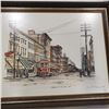 Image 4 : 2 ANTIQUE VANCOUVER PRINTS, DOWNTOWN VANCOUVER, HASTINGS AND BIRKS BUILDING, SIGNED AND NUMBERED