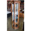 Image 1 : DISPLAY CABINET WITH GLASS SHELVES AND LIGHT