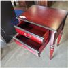 Image 2 : TWO DRAWER BOMBAY  SIDE TABLE