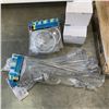 Image 1 : ASSORTED TOWEL BARS, RINGS AND SHOWER ROD BRAKETS