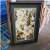 Image 1 : FRAMED GLADIOLAS PRINT