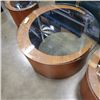 Image 3 : 3PC MODERN ROUND 'LUNAR' TABLES BY R.S ASSOCIATES MONTREAL