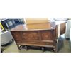 Image 1 : ANTIQUE SERVING CABINET