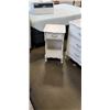 Image 2 : WHITE FRENCH PROVINCIAL DRESSER, WITH MIRROR AND NIGHTSTAND