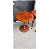 Image 2 : TWO NESTING TABLES AND ROUND PARLOUR TABLE
